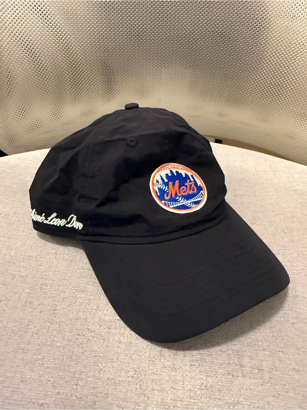 Aimé Leon Dore x New Era Mets Nylon Ballpark Hat - Black